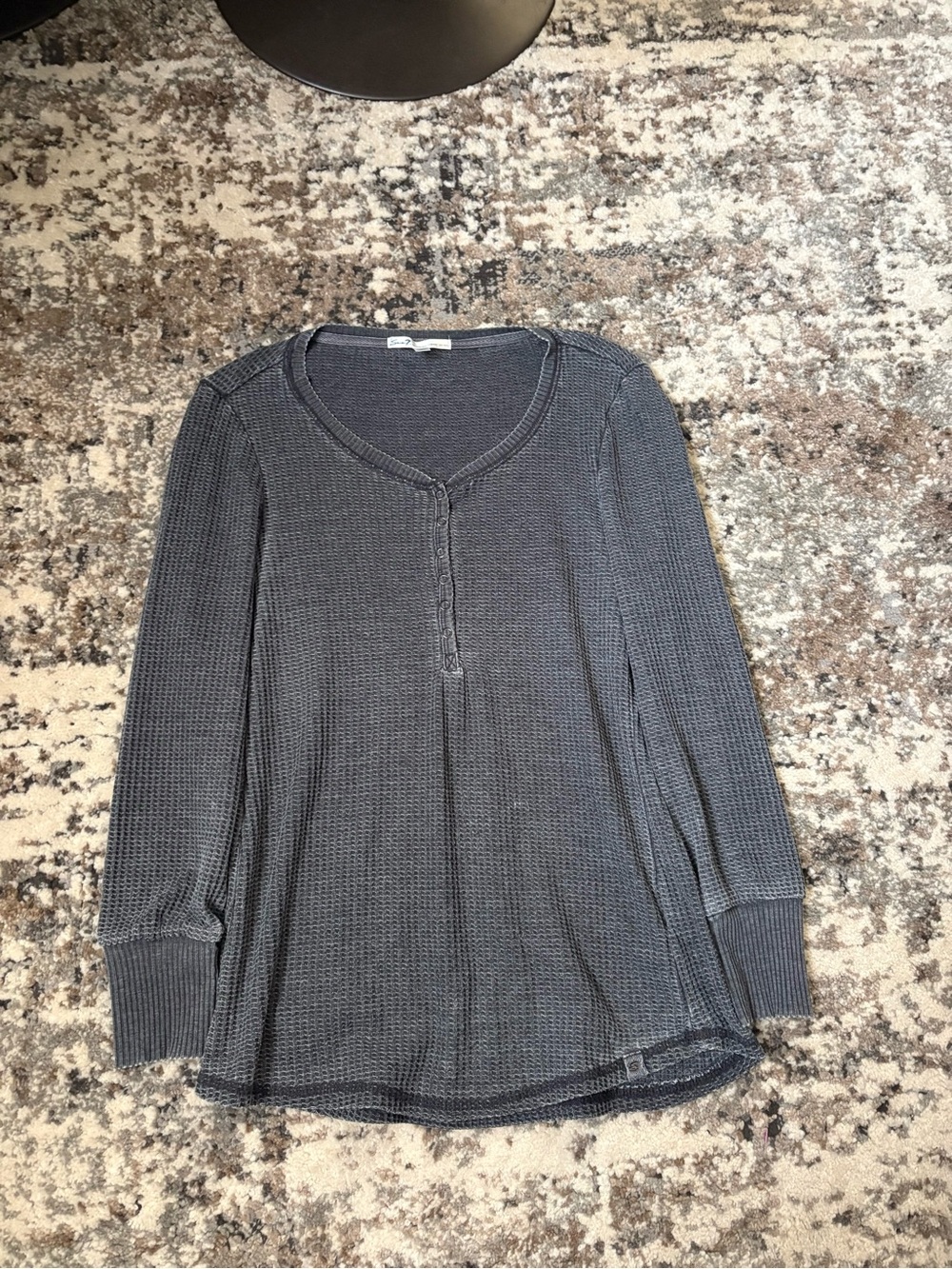 Seven7 Long Sleeve Henley